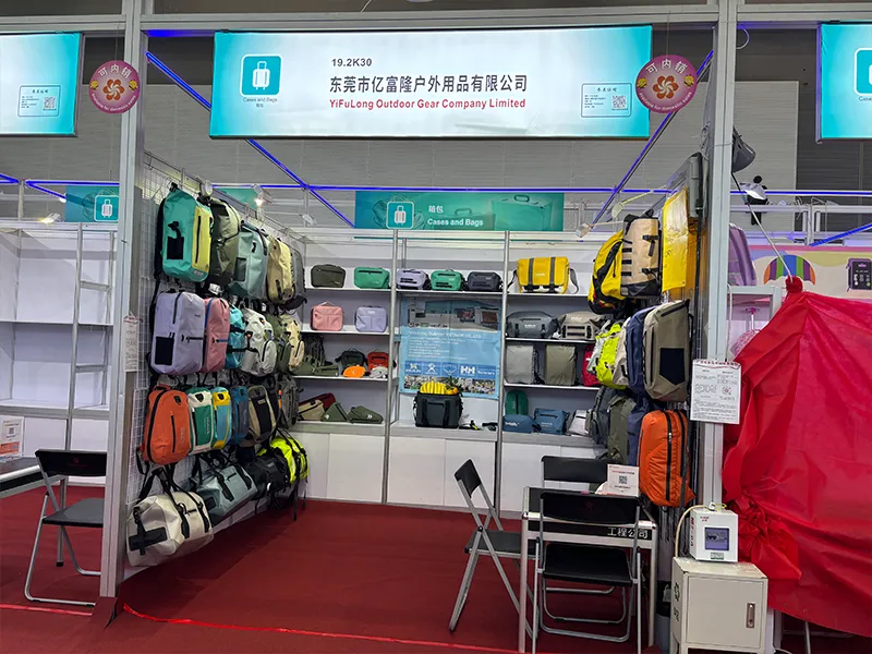 شاركت شركة Dongguan Yifulong Outdoor Products Co., Ltd. في معرض كانتون من 137 إلى 138