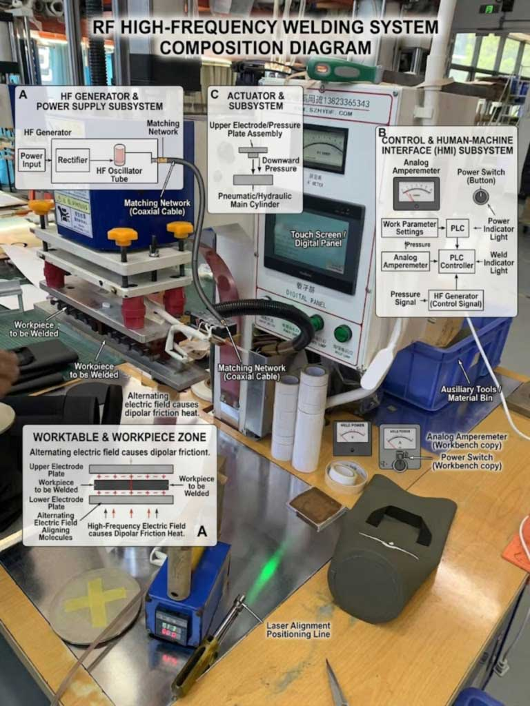 الشركة المصنعة لحقيبة الظهر ذات المبرد RF-Welded: هيكل مقاوم للماء بدون خياطة